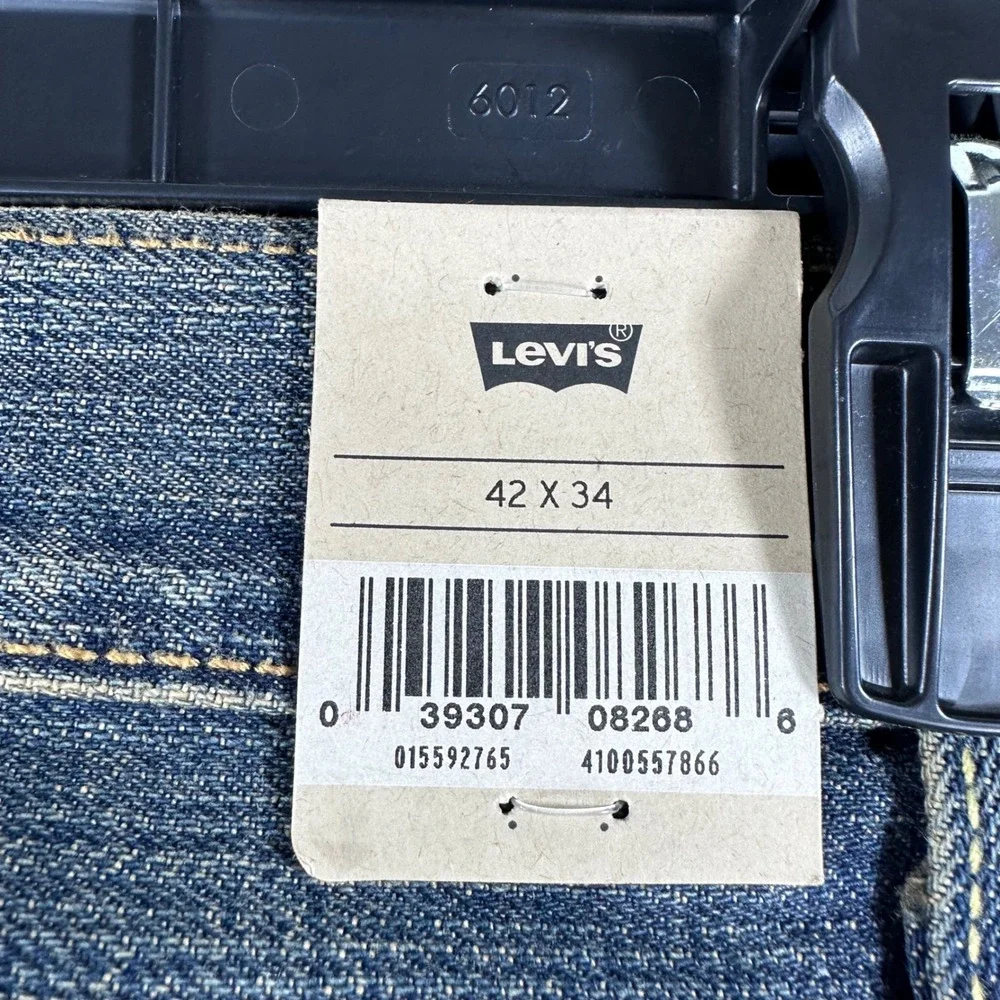 Levi's 559 Jeans Mens 42x34 Relaxed Straight Big & Tall Denim NWT